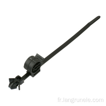 PA66 Electrical Fire Tree Edge Clip Câble